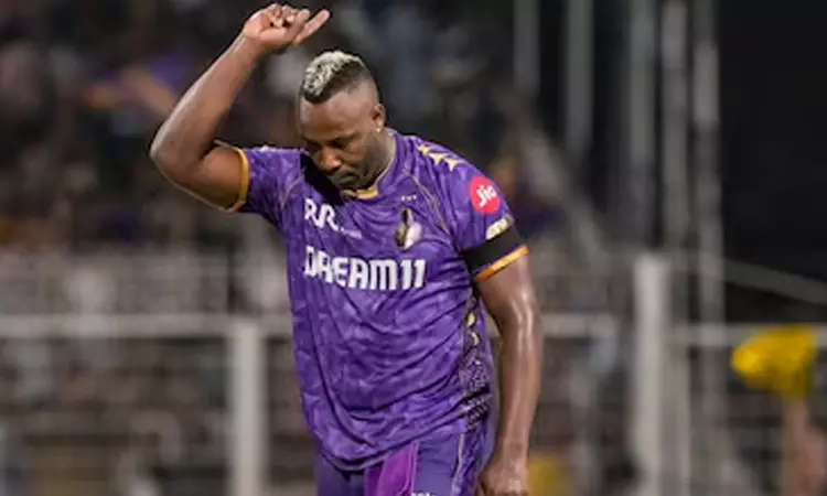 டி20 கிரிக்கெட்: இதுவரை எந்த வீரரும் படைத்திராத சாதனையை படைத்த ரசல் டி20 கிரிக்கெட்: இதுவரை எந்த வீரரும் படைத்திராத சாதனையை படைத்த ரசல்