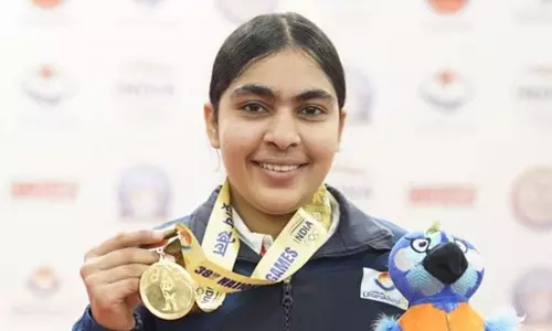 உலகக் கோப்பை துப்பாக்கி சுடுதல்: தங்கம் வென்ற இந்திய வீராங்கனை உலகக் கோப்பை துப்பாக்கி சுடுதல்: தங்கம் வென்ற இந்திய வீராங்கனை