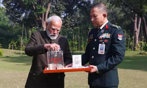 படைவீரர் கொடி நாள் நிதிக்கு பங்களிப்போம்; பிரதமர் மோடி அழைப்பு