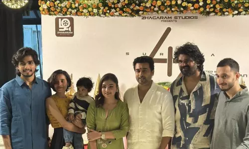 Suriya 47 begins shooting with director Jithu Madhavan alongside Nazriya and Naslen Suriya 47 begins shooting with director Jithu Madhavan alongside Nazriya and Naslen