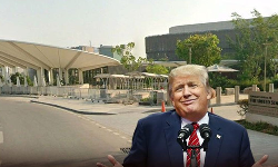 இந்தியாவில் `டிரம்ப்’ ரோடு..! இந்தியாவில் `டிரம்ப்’ ரோடு..!