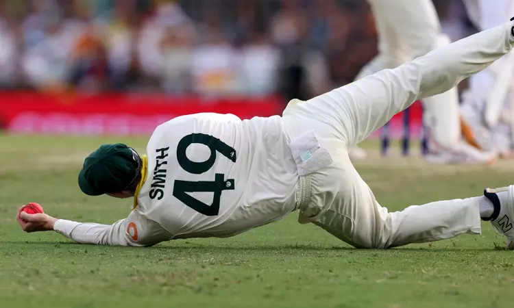 டெஸ்ட் கிரிக்கெட்: டிராவிட்டின் வாழ்நாள் சாதனையை சமன் செய்த ஸ்டீவ் ஸ்மித்