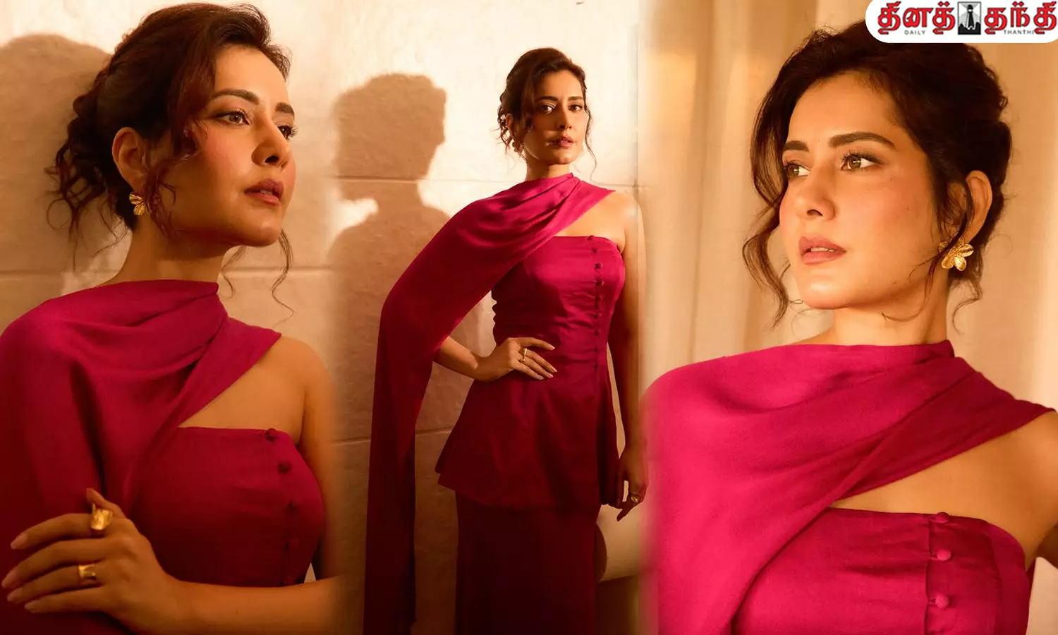 நடிகை ராஷி கன்னாவின் லேட்டஸ்ட் புகைப்படங்கள்!