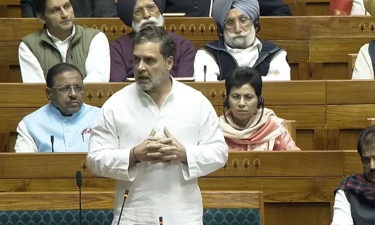 எஸ்.ஐ.ஆர்.பணிகளை உடனே நிறுத்த வேண்டும்; மக்களவையில் ராகுல் காந்தி வலியுறுத்தல் எஸ்.ஐ.ஆர்.பணிகளை உடனே நிறுத்த வேண்டும்; மக்களவையில் ராகுல் காந்தி வலியுறுத்தல்