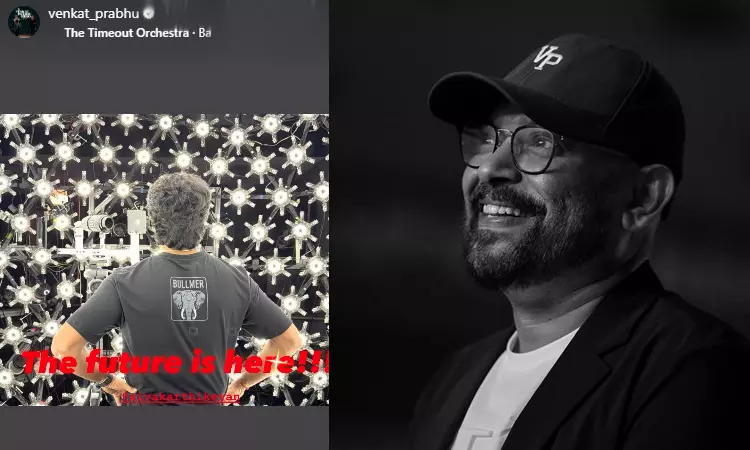 Director Venkat Prabhus Instagram post goes viral Director Venkat Prabhus Instagram post goes viral