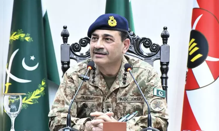 பாகிஸ்தான் மீது இந்தியா தாக்குதல் நடத்தினால் கடும் பதிலடி; அசீம்முனீர் பேச்சு