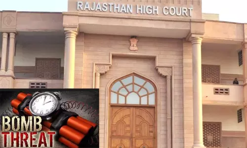 ராஜஸ்தான்: ஐகோர்ட்டிற்கு வெடிகுண்டு மிரட்டல் ராஜஸ்தான்: ஐகோர்ட்டிற்கு வெடிகுண்டு மிரட்டல்