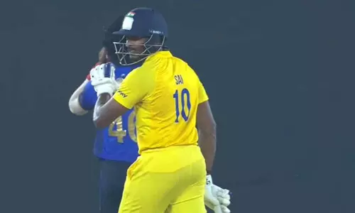 சையத் முஷ்டாக் அலி கோப்பை: சாய் சுதர்சன் அதிரடி சதம்.. தமிழக அணி ஆறுதல் வெற்றி