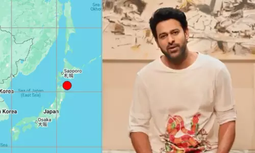 “Prabhas is safe”: Maruthi after Japan quake scare “Prabhas is safe”: Maruthi after Japan quake scare