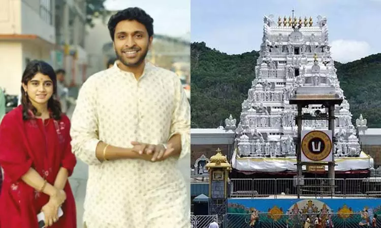 திருப்பதி ஏழுமலையான் கோவிலில் நடிகர் விக்ரம் பிரபு குடும்பத்துடன் சாமி தரிசனம் திருப்பதி ஏழுமலையான் கோவிலில் நடிகர் விக்ரம் பிரபு குடும்பத்துடன் சாமி தரிசனம்