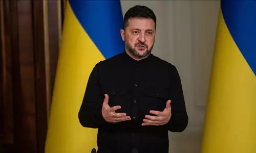 பாதுகாப்பு உறுதி செய்யப்பட்டால் தேர்தலை நடத்த தயார்: ஜெலன்ஸ்கி பேச்சு பாதுகாப்பு உறுதி செய்யப்பட்டால் தேர்தலை நடத்த தயார்: ஜெலன்ஸ்கி பேச்சு