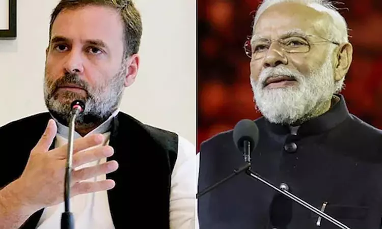 டெல்லியில் பிரதமர் மோடியுடன் ராகுல்காந்தி திடீர் சந்திப்பு டெல்லியில் பிரதமர் மோடியுடன் ராகுல்காந்தி திடீர் சந்திப்பு