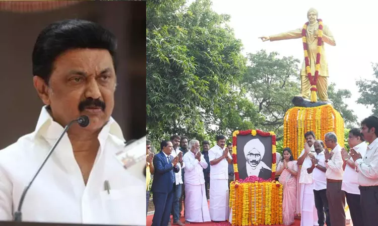 புதுநெறி காட்டிய புலவன் பாரதியின் பெருமையை எட்டுத்திக்கும் கொண்டு சேர்ப்போம்: முதல்-அமைச்சர் மு.க.ஸ்டாலின் புதுநெறி காட்டிய புலவன் பாரதியின் பெருமையை எட்டுத்திக்கும் கொண்டு சேர்ப்போம்: முதல்-அமைச்சர் மு.க.ஸ்டாலின்