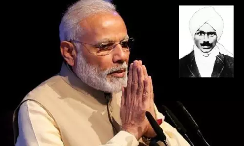 பாரதியாரின் கவிதைகள் துணிவைத் தூண்டின: பிரதமர் மோடி தமிழில் புகழாரம் பாரதியாரின் கவிதைகள் துணிவைத் தூண்டின: பிரதமர் மோடி தமிழில் புகழாரம்