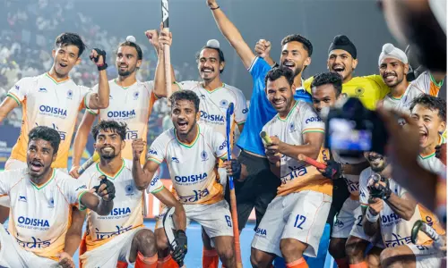 ஜூனியர் உலகக் கோப்பை ஆக்கி: இந்திய அணிக்கு பரிசுத்தொகை அறிவிப்பு ஜூனியர் உலகக் கோப்பை ஆக்கி: இந்திய அணிக்கு பரிசுத்தொகை அறிவிப்பு