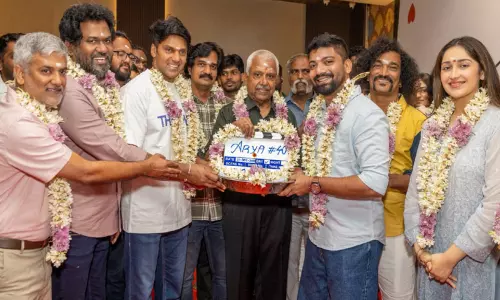 ஆர்யாவின் 40வது படத்தின் படப்பிடிப்பு பூஜை ஆர்யாவின் 40வது படத்தின் படப்பிடிப்பு பூஜை