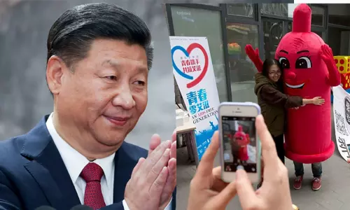 குழந்தை பிறப்பு சதவீதம் வீழ்ச்சி; சீனாவில் ஆணுறைக்கு வரி’ குழந்தை பிறப்பு சதவீதம் வீழ்ச்சி; சீனாவில் ஆணுறைக்கு வரி’