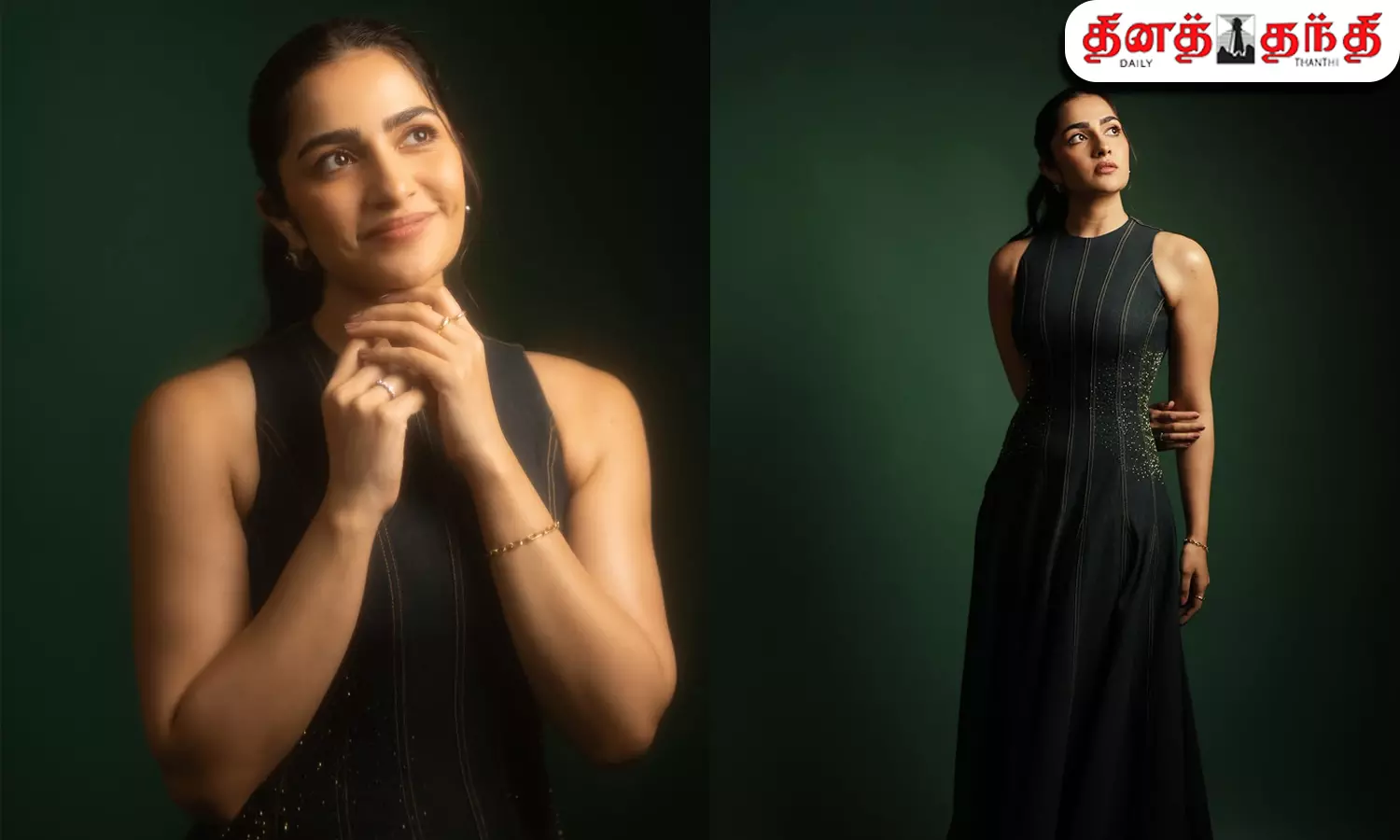 நடிகை ருக்மிணி வசந்தின் லேட்டஸ்ட் கிளிக்ஸ்!