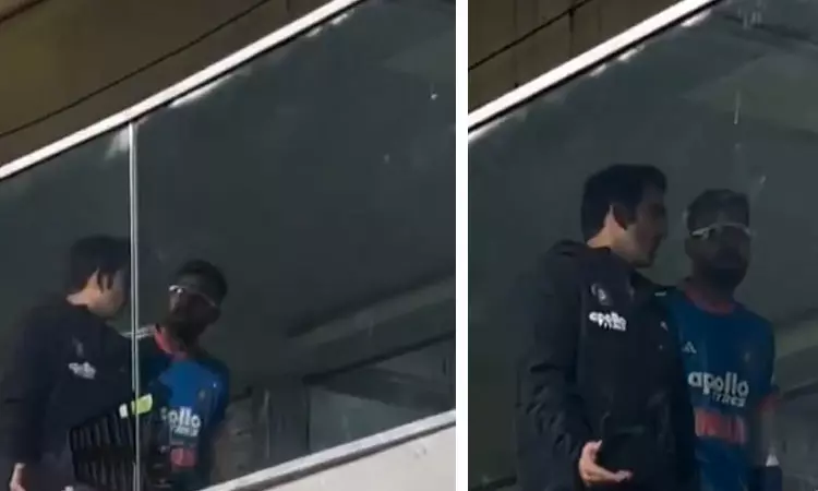 கம்பீர் - ஹர்திக் பாண்ட்யா இடையே வாக்குவாதம்..? வீடியோ வெளியாகி பரபரப்பு கம்பீர் - ஹர்திக் பாண்ட்யா இடையே வாக்குவாதம்..? வீடியோ வெளியாகி பரபரப்பு