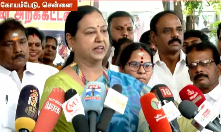 ‘2026 சட்டமன்ற தேர்தலுக்கு தே.மு.தி.க. தயாராக உள்ளது’ - பிரேமலதா விஜயகாந்த் ‘2026 சட்டமன்ற தேர்தலுக்கு தே.மு.தி.க. தயாராக உள்ளது’ - பிரேமலதா விஜயகாந்த்