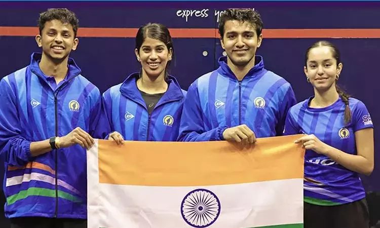 உலகக் கோப்பை ஸ்குவாஷ்: எகிப்தை வீழ்த்தி இந்திய அணி... ... இன்றைய முக்கிய செய்திகள்.. சில வரிகளில்.. 14-12-2025 உலகக் கோப்பை ஸ்குவாஷ்: எகிப்தை வீழ்த்தி இந்திய அணி... ... இன்றைய முக்கிய செய்திகள்.. சில வரிகளில்.. 14-12-2025