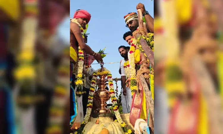 சோழவந்தான் அருகே காசி விஸ்வநாதர் கோவில் கும்பாபிஷேகம் சோழவந்தான் அருகே காசி விஸ்வநாதர் கோவில் கும்பாபிஷேகம்