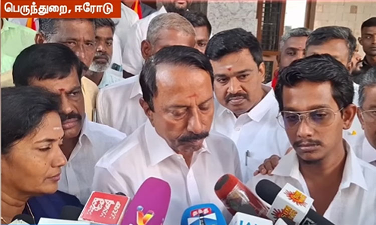த.வெ.க. விருப்பமனு தேதியை விஜய் அறிவிப்பார்:  செங்கோட்டையன் பேட்டி