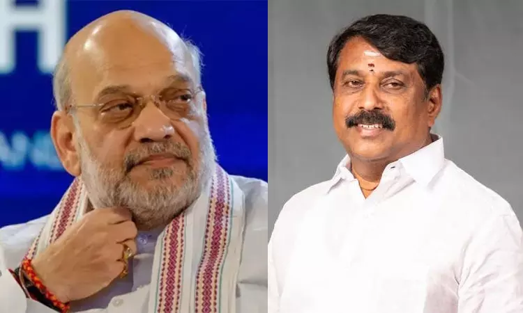 அமித்ஷாவுடன் தமிழக பாஜக தலைவர் நயினார் நாகேந்திரன் சந்திப்பு அமித்ஷாவுடன் தமிழக பாஜக தலைவர் நயினார் நாகேந்திரன் சந்திப்பு