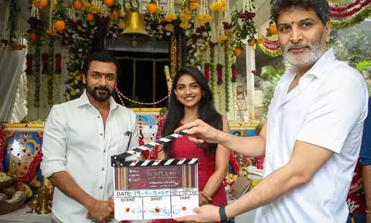 Suriya has wrapped up the Venky Atluri project Suriya has wrapped up the Venky Atluri project
