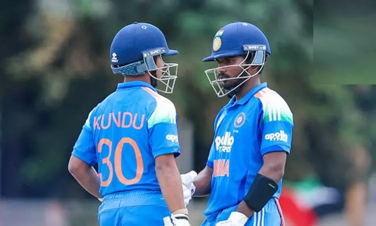 ஜூனியர் ஆசிய கோப்பை: பாகிஸ்தானை வீழ்த்தி இந்தியா அபார வெற்றி ஜூனியர் ஆசிய கோப்பை: பாகிஸ்தானை வீழ்த்தி இந்தியா அபார வெற்றி