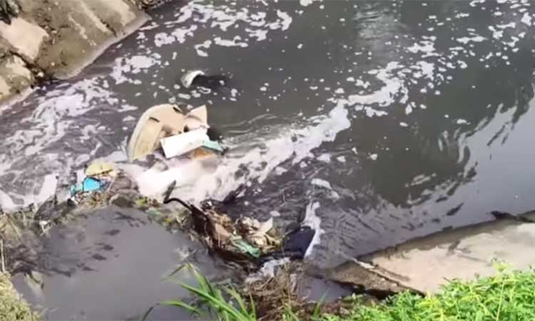 கும்பகோணம்: நாட்டாற்றில் கலக்கும் கழிவுநீர் - 80 கிராமங்களின் குடிநீர் ஆதாரம் பாதிப்பு