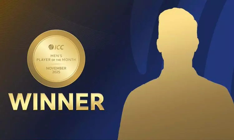 ஐ.சி.சி. நவம்பர் மாத சிறந்த வீரர் விருதை வென்றது யார் தெரியுமா..? ஐ.சி.சி. நவம்பர் மாத சிறந்த வீரர் விருதை வென்றது யார் தெரியுமா..?