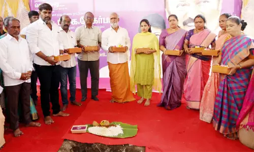 ரூ.49.70 லட்சம் மதிப்பீட்டில் பல்நோக்கு மையக் கட்டிடம் - அடிக்கல் நாட்டினார் சேகர்பாபு ரூ.49.70 லட்சம் மதிப்பீட்டில் பல்நோக்கு மையக் கட்டிடம் - அடிக்கல் நாட்டினார் சேகர்பாபு