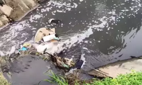 கும்பகோணம்: நாட்டாற்றில் கலக்கும் கழிவுநீர் - 80 கிராமங்களின் குடிநீர் ஆதாரம் பாதிப்பு கும்பகோணம்: நாட்டாற்றில் கலக்கும் கழிவுநீர் - 80 கிராமங்களின் குடிநீர் ஆதாரம் பாதிப்பு