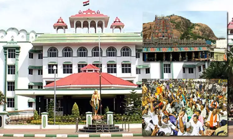 திருப்பரங்குன்றம் தீப விவகாரம்: மேல்முறையீடு வழக்கு - ஐகோர்ட்டு மதுரை கிளையில் இன்று விசாரணை திருப்பரங்குன்றம் தீப விவகாரம்: மேல்முறையீடு வழக்கு - ஐகோர்ட்டு மதுரை கிளையில் இன்று விசாரணை