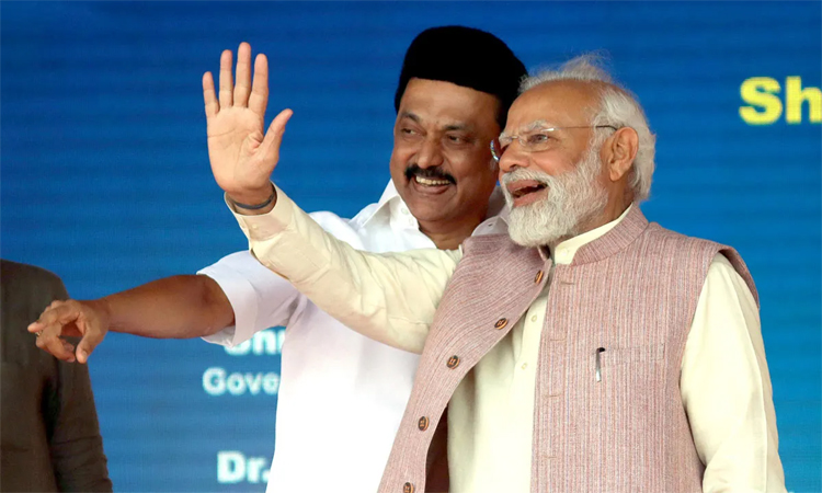 பூந்தமல்லி - போரூர் மெட்ரோ ரெயில் திட்ட தொடக்க விழாவில் பிரதமர் மோடி, மு.க.ஸ்டாலின் பங்கேற்பு