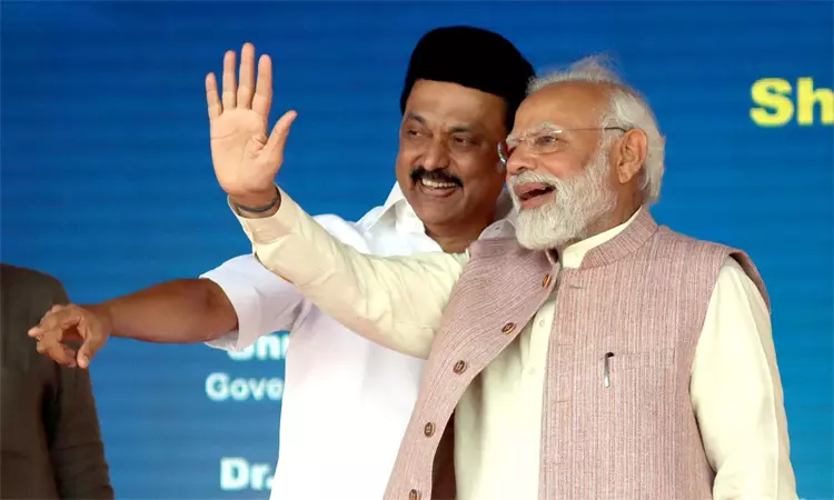 பூந்தமல்லி - போரூர் மெட்ரோ ரெயில் திட்ட தொடக்க விழாவில் பிரதமர் மோடி, மு.க.ஸ்டாலின் பங்கேற்பு? பூந்தமல்லி - போரூர் மெட்ரோ ரெயில் திட்ட தொடக்க விழாவில் பிரதமர் மோடி, மு.க.ஸ்டாலின் பங்கேற்பு?