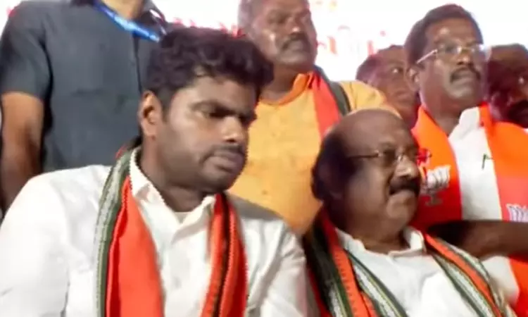 அரசியலில் கம்முனு இருக்கக் கூடாது: விஜய்க்கு அண்ணாமலை அறிவுரை அரசியலில் கம்முனு இருக்கக் கூடாது: விஜய்க்கு அண்ணாமலை அறிவுரை