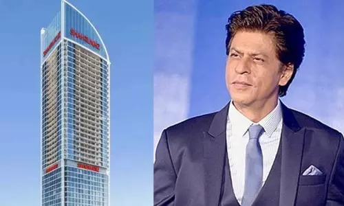 பாலிவுட் கிங் ஷாருக்கான் பெயரில் துபாயில் 55 மாடி பிரமாண்ட கட்டிடம்