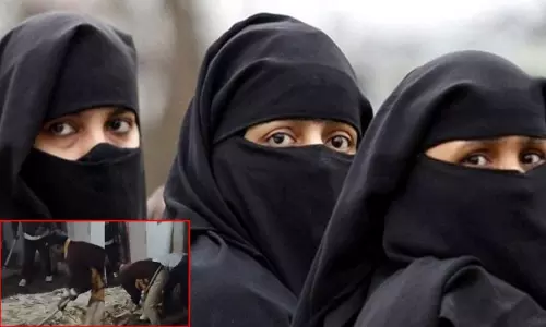 புர்கா அணியாமல் வீட்டை விட்டு வெளியே சென்றதால் ஆத்திரம்; மனைவி, 2 மகள்களை கொன்று புதைத்த நபர்