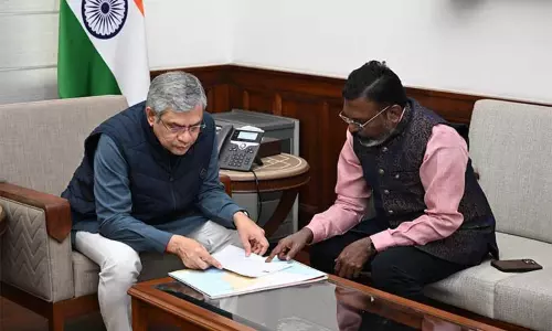 மத்திய ரெயில்வே மந்திரியுடன் திருமாவளவன் சந்திப்பு