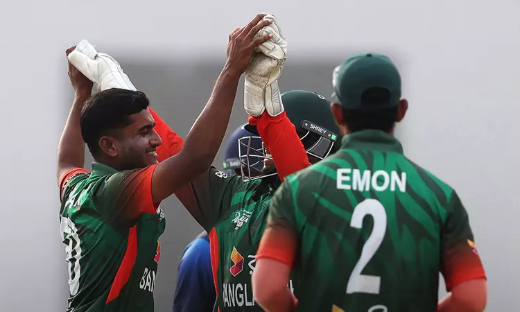 இளையோர் ஆசிய கோப்பை: இலங்கையை வீழ்த்தி வங்காளதேசம் வெற்றி இளையோர் ஆசிய கோப்பை: இலங்கையை வீழ்த்தி வங்காளதேசம் வெற்றி