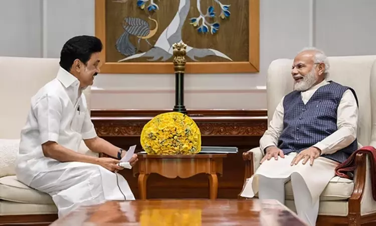 அமெரிக்க வரி விதிப்பால் தமிழகத்தில் ஏற்றுமதி பாதிப்பு: பிரதமர் மோடிக்கு மு.க.ஸ்டாலின் கடிதம் அமெரிக்க வரி விதிப்பால் தமிழகத்தில் ஏற்றுமதி பாதிப்பு: பிரதமர் மோடிக்கு மு.க.ஸ்டாலின் கடிதம்