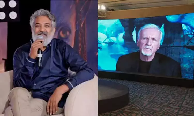 அவதார்: பயர் அண்ட் ஆஷ் பட ரிலீசையொட்டி ராஜமவுலியை வீடியோ நேர்காணலில் சந்தித்த ஜேம்ஸ் கேமரூன் அவதார்: பயர் அண்ட் ஆஷ் பட ரிலீசையொட்டி ராஜமவுலியை வீடியோ நேர்காணலில் சந்தித்த ஜேம்ஸ் கேமரூன்