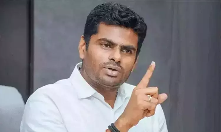 திருப்பூரில் பாஜக முன்னாள் தலைவர் அண்ணமலை கைது திருப்பூரில் பாஜக முன்னாள் தலைவர் அண்ணமலை கைது