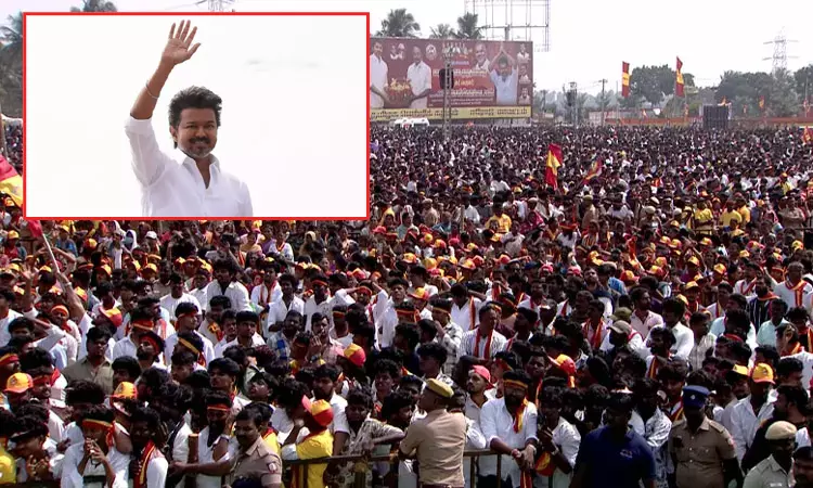 தடைகளை மக்களின் அன்பால் முறியடித்துள்ளோம் - விஜய் நெகிழ்ச்சி தடைகளை மக்களின் அன்பால் முறியடித்துள்ளோம் - விஜய் நெகிழ்ச்சி