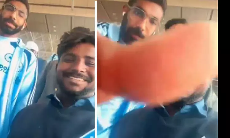 செல்பி எடுத்த ரசிகர்.. ஆத்திரத்தில் பும்ரா செய்த செயல்.. வீடியோ வைரல் செல்பி எடுத்த ரசிகர்.. ஆத்திரத்தில் பும்ரா செய்த செயல்.. வீடியோ வைரல்