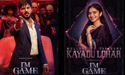 துல்கர் சல்மானின் ஐ அம் கேம் படத்தில் இணைந்த கயாடு லோஹர்