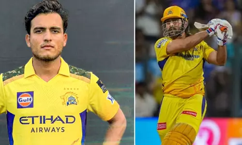 சிஎஸ்கே அணியுடன் இணைவதில் மகிழ்ச்சி... ஏனெனில் அங்கு தோனி.. - பிரஷாந்த் வீர் நெகிழ்ச்சி சிஎஸ்கே அணியுடன் இணைவதில் மகிழ்ச்சி... ஏனெனில் அங்கு தோனி.. - பிரஷாந்த் வீர் நெகிழ்ச்சி