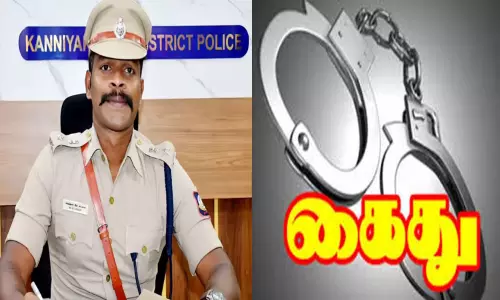 கன்னியாகுமரியில் சட்ட விரோதமாக செயல்பட்ட கல்குவாரியில் எஸ்.பி. ஆய்வு: மேற்பார்வையாளர் கைது; 2 காவலர்கள் இடமாற்றம்
